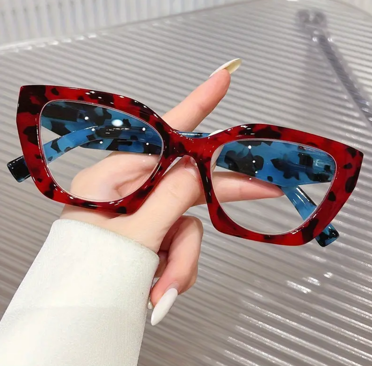 Lunettes de vue monture colorée – photo 3