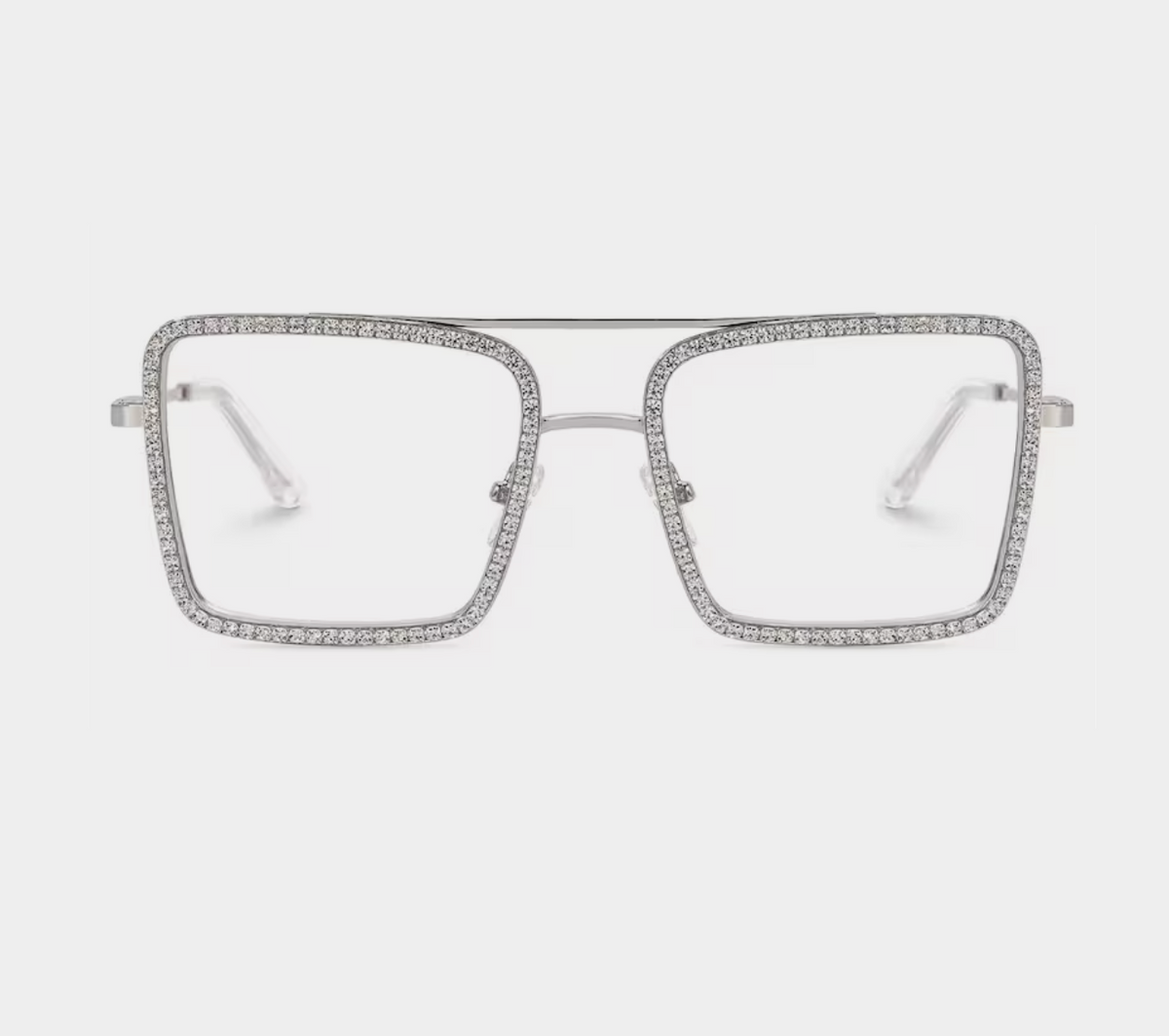 Lunettes femme Diva Spark chaîne strass – photo 6