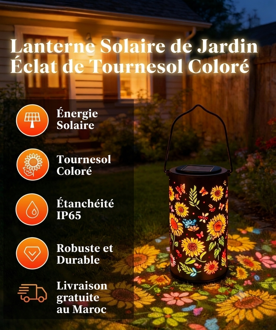Lampe solaire Fleury – photo 3